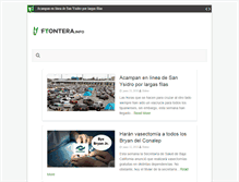 Tablet Screenshot of ftontera.info